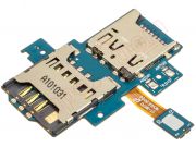 Cable flex con conector lector de tarjetas SIM y de memoria MicroSD para Samsung I9070 Galaxy S Advance